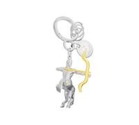 METALMORPHOSE - Portachiavi con segno zodiacale, regalo per uomo, donna e bambino