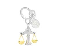 METALMORPHOSE - Portachiavi con segno zodiacale, regalo per uomo, donna e bambino