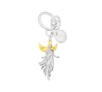 METALMORPHOSE - Portachiavi con segno zodiacale Vergine, segno zodiacale vergine, regalo uomo, donna e bambino, argento, taglia unica