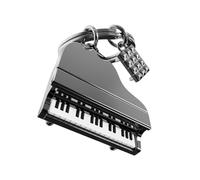 METALMORPHOSE - Portachiavi per pianoforte, portachiavi per strumento musicale, regalo originale per uomo e donna, multicolore, taglia unica