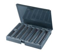 METALPLUS - 2167-16 - Vaschetta portamonete Aroka con coperchio - 23x19x7 cm - grigio - Metalplus - 47847 - Conf. da 1 Pz. - 2167-16