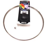 Metalsomma Coperchio pentola Vetro (32cm) Trasparente e Cromo 420 32