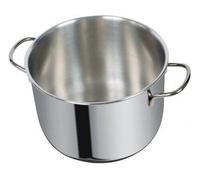Metalsomma Pentola a Induzione in Acciaio Inox cm 24 2 Manici Plus