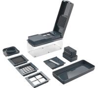 Metaltex 12 in 1 affettafrutta/verdura multifunzionale slice-cube contenitore da 1,5 litri