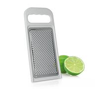 Metaltex 194.552 - pane e limone grattugia, in acciaio inox, telaio in plastica