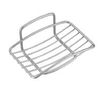 Metaltex 2414800 Portasapone Onda In Filo Cromato Argento, Cm 12.5 x 8.5 x 5.5 H