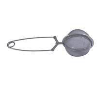 Metaltex 253812 Filtro da tè infusore, con Pinza, Acciaio Inox, Diametro 6 cm