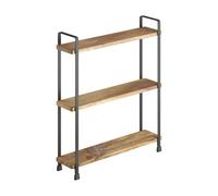 Metaltex york lava portaspezie a 3 livelli in legno di acacia 34 x 8 x 38 cm