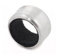 Metaltex - Anello a goccia in acciaio inox, argento, 3,8 x 6,8 x 15,9 cm