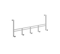 Metaltex Barra sospesa per porta, 38 x 4,5 x 15 cm