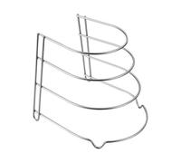 Porta padelle a 4 posti "canyon" - cm.24x26x23 2 pezzi Metaltex