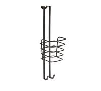 Metaltex Cestello Porta Asciuga Capelli/Piastra, Nero, 11x13x17