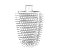 Metaltex Cleany 185517001 - Spazzola di ricambio per WC, piatto, colore: Bianco