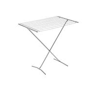 Metaltex COMO 40.55.00, Stendibiancheria a cavalletto, 8 metri di stenditura, Grigio