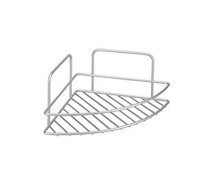 METALTEX Corner Shelf Reflex 23x23x11cm, Silver, 1 piso