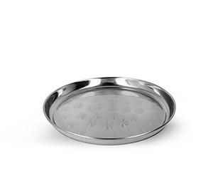 Metaltex Deutschland GmbH - Vassoio tondo, 32 cm, con fondo satinato