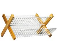 METALTEX ESCURREPLATOS PLEGABLE Lilly 'Quick Box', Detailed in The Description, Bianco