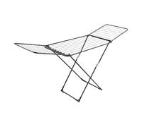 Stendibiancheria ad ali Metaltex pieghevole nero oPaco