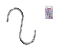 Metaltex gancio di stoccaggio domestico Interno Gancio universale Argento 5 pz