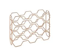 Portabottiglie Metaltex Hexagon-15 in rame