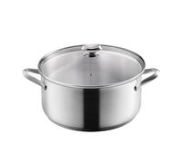 Metaltex ICONA - Casseruola bassa in acciaio inox 30 cm 8,5 l