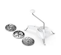 METALTEX - Italia 165175 Grattugia Julienne, Alluminio, Grigio