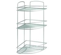 METALTEX MENSOLA ANGOLARE A 3 PIANI SERIE ONDA - cm.22x22x53 FER 324298