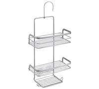 Metaltex Mensola doccia 3 pezzi per asta doccia Origin Luxy, con gancio