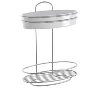 METALTEX - MENSOLA OVALE ORBIT A 2 RIPIANI 26X13X35 CM