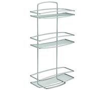 METALTEX MENSOLA RETTANGOLARE A 3 PIANI SERIE ONDA - cm.26x11x53 - FER 324366