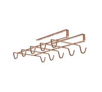 Metaltex My-Mug Copper - Porta Tazze Sottoripiano - (363628), Rame, 14x28x6