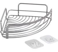 Metaltex origin luxy mensola ad angolo con 1 ripiano per doccia