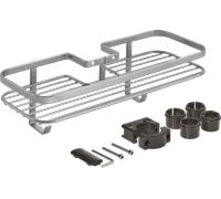 Metaltex origin luxy mensola per asta doccia regolabile per ø 18-25 mm