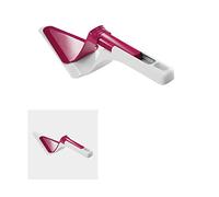 Metaltex Pala Scorrevole per Servizio Dolci, Bianco e Viola, 35 x 10 x 6 cm