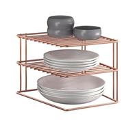 Metaltex Palio Copper - Mensola angolare a 3 piani - (362402)