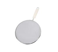 Metaltex Paraspruzzi Fritto 21 cm stagnato, Metallo, Argento, 5 cm