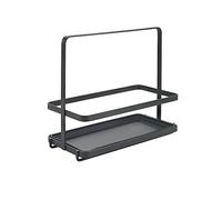 Metaltex Porta olio aceto spezie Tokyo Lava. Accessorio organizer da cucina antiruggine antigraffio antiurto. Organizzatore cucina made in Italy. Mensola da appoggio. Scaffale porta spezie 23x11x20cm