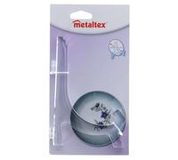 Metaltex - Portapiatti in Acrilico, 18 cm