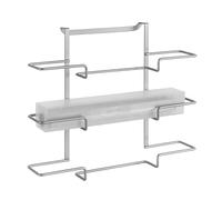 E_0002_S7911590 Metaltex Appendino per Porte Metaltex Galileo Metallo 36 x 9 x 3