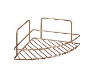 Metaltex serie Reflex Copper - Mensola angolare 1 piano - (403510)