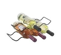 Set 2 Portabottiglie Vino Impilabili 11x32x3cm