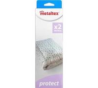 Metaltex Set 2 custodie con Cerniera a Pressione (XL), 80x110 cm