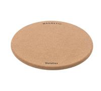 Metaltex Sottobicchiere in sughero magnetico da 20 cm, con magnete, protegge tavolo, bancone, superfici