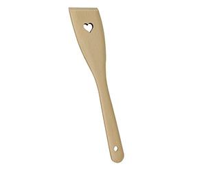Metaltex - spatola da Cucina Cuore 30 cm, Metallo, Colore: Marrone, 28 x 1 x 1 cm