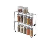 Mensole Porta Spezie Spice Bridge Set 2 Pz da Cucina Metaltex