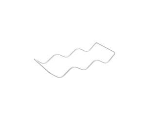 METALTEX Stackable Bottle Rack 6 pcs, White, 14x31x3 cm