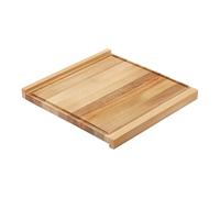 Metaltex Tabla Corte Reversible en Madera de Haya 35x35x2 cm