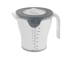 Metaltex Tazza con coperchio e beccuccio, colino integrato e fondo antiscivolo