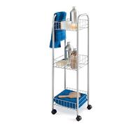 Scaffaletto 3 Piani Smontabile 23x23x83cm