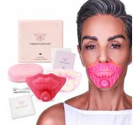 Metamorphosis LushLips - Dispositivo LED per la cura delle labbra, design a mani libere, custodia ricaricabile, strumento di bellezza portatile